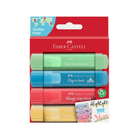 FABER CASTELL highlighter set 4 stück | ARTMIE