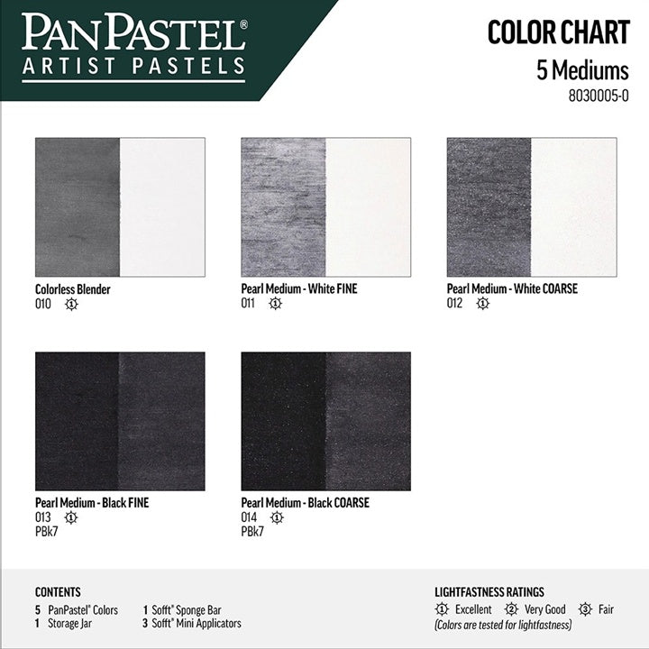 PanPastel Golden Pastel Media Set - 5 Stück – Detailansicht 2 | ARTMIE