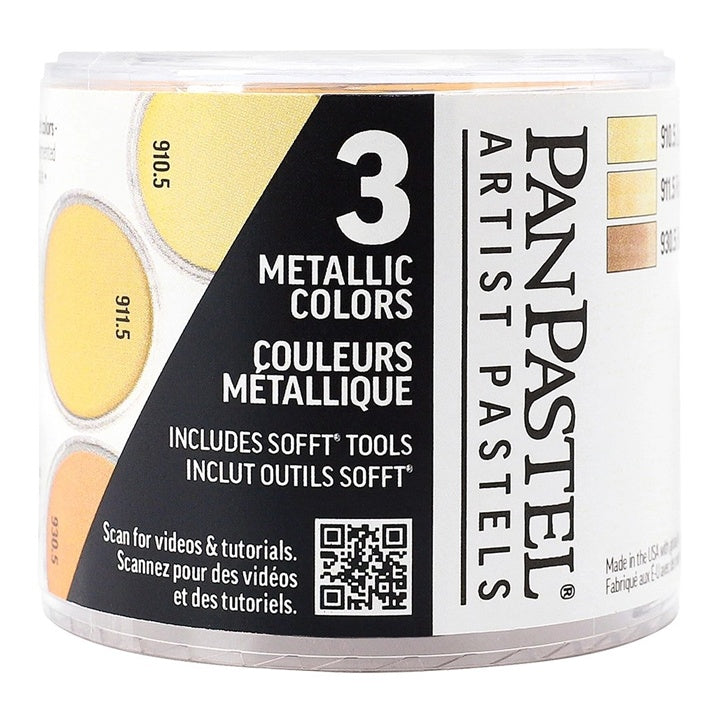 PanPastel Metallic-Pastellfarben-Set - Golden | ARTMIE