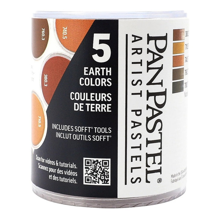 PanPastel Erdtöne Goldenes Set - 5 Stück | ARTMIE