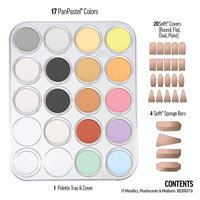 PanPastel Metallic und Perlglanz Pastell Set mit Goldmedium - 17 Stück – Detailansicht 3 | ARTMIE