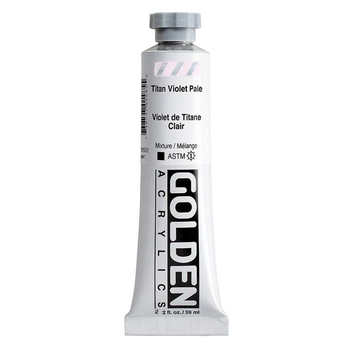 GOLDEN Heavy Body Acrylfarbe 148 ml – 1573 Titanviolett hell