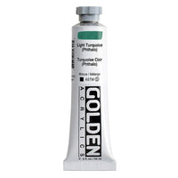 GOLDEN Heavy Body Acrylfarbe 59 ml – 1564 hell Türkis (ftalo)