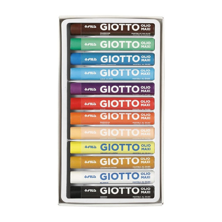 Giotto Olio Maxi Ölpastellkreiden, 12 Stück – Detailansicht 2 | ARTMIE