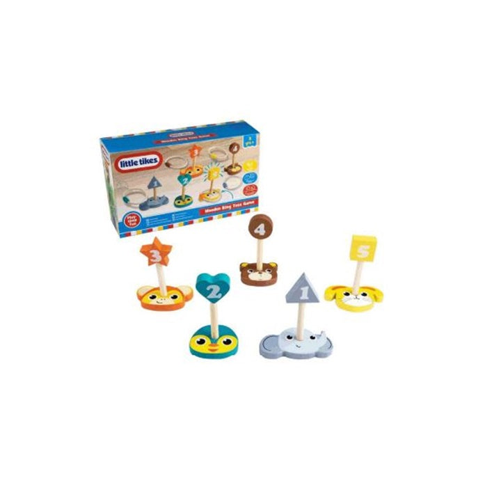 LITTLE TIKES Holzwurfspiel mit Ringen – Detailansicht 2 | ARTMIE