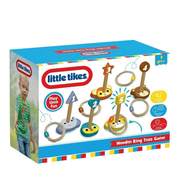 LITTLE TIKES Holzwurfspiel mit Ringen | ARTMIE