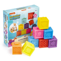 Set mit sensorischen Würfeln BABY SHARK 8 Stück | ARTMIE