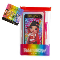 RAINBOW HIGH Notizbuch in Telefonform mit Stift – Detailansicht 3 | ARTMIE