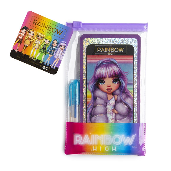 RAINBOW HIGH Notizbuch in Telefonform mit Stift – Detailansicht 4 | ARTMIE