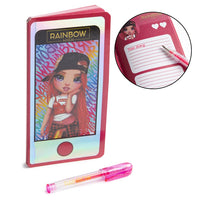 RAINBOW HIGH Notizbuch in Telefonform mit Stift – Detailansicht 5 | ARTMIE