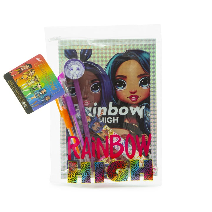 RAINBOW HIGH holographisches Notizbuch mit Schreibwaren | ARTMIE