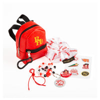 Mini-Rucksack mit Zubehör RAINBOW HIGH rot – Detailansicht 3 | ARTMIE