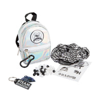 Mini-Rucksack mit Zubehör RAINBOW HIGH silber – Detailansicht 3 | ARTMIE