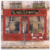 Servietten für Decoupage Cafe de Paris - 1 Stück | ARTMIE