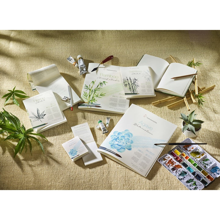 MINI BAMBOO Block HAHNEMÜHLE Gemischte Medien 10,5x8 cm – Detailansicht 4 | ARTMIE