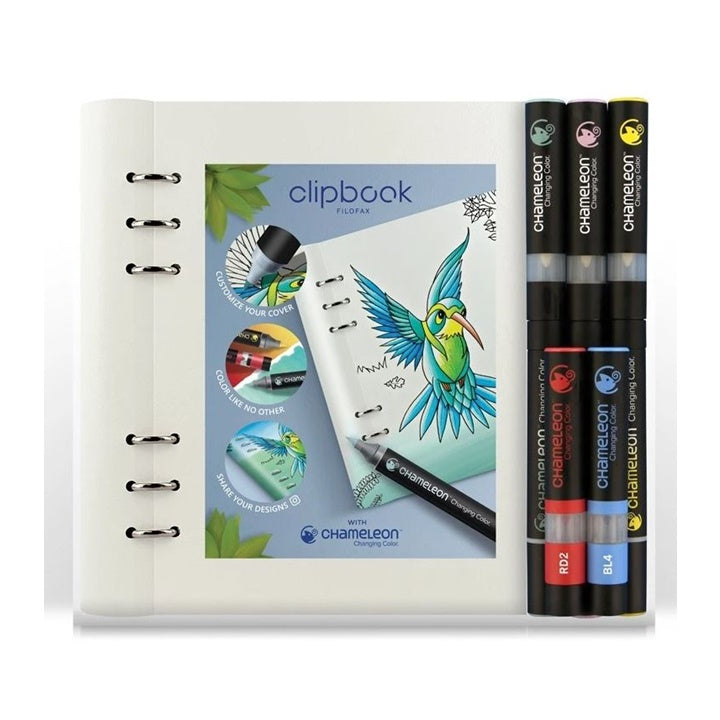 Chamäleon Stifte Set mit Filofax Notizbuch | ARTMIE