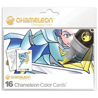 Chamäleon-Malvorlagen - Manga / 16er-Satz | ARTMIE