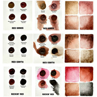 DANIEL SMITH Aquarellkarten mit Punkten MINERAL MARVELS – Detailansicht 4 | ARTMIE