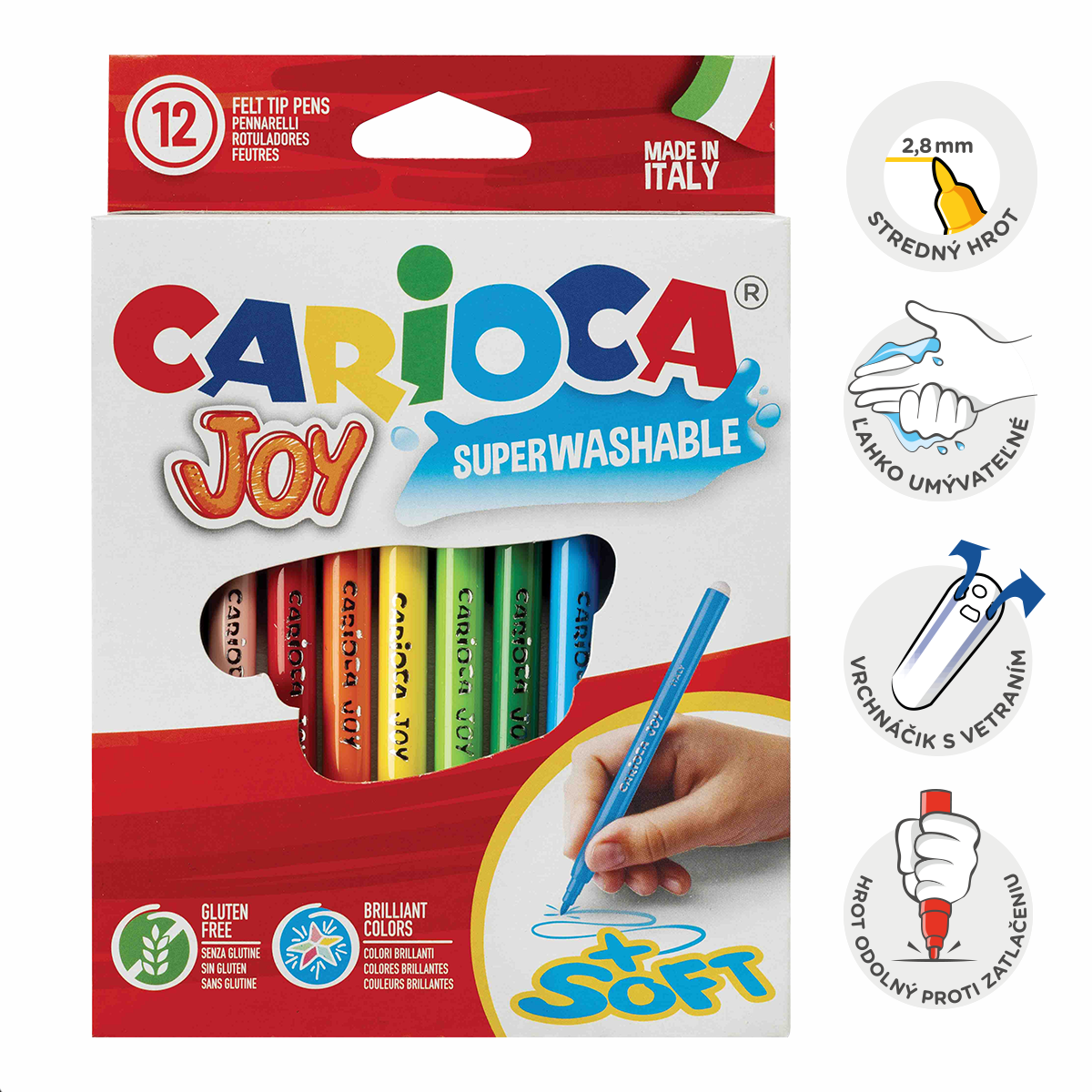 Carioca Filzstifte Joy, Farbmix
