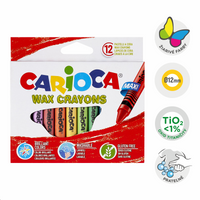Carioca Wachsmalstifte Maxi, 12 Stk.