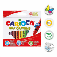 Carioca Wachsmalstifte Maxi, 24 Stk.