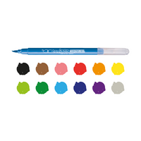 Aquarell-Filzstifte Carioca, 12 Stk., verschiedene Farben
