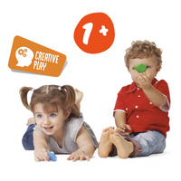 Carioca Baby Do 1+ Knetmasse, 3 × 75 g, Farbmix
