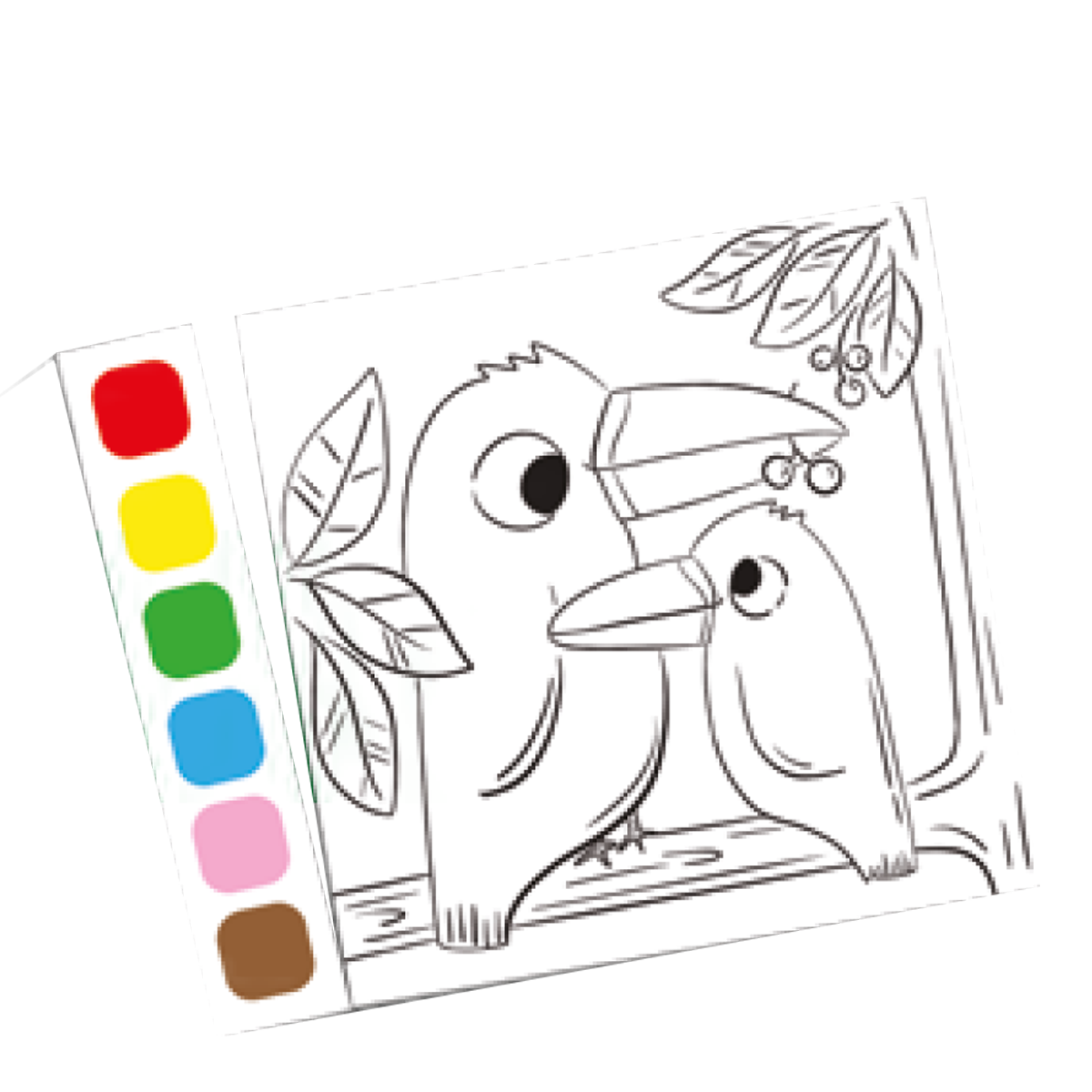 Carioca Malbuch mit Wasserfarben ARTivity