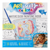 Carioca Malbuch mit Wasserfarben ARTivity – Meereslebewesen, 5+