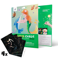 Meerjungfrau Magie Scratch Art Set | ARTMIE