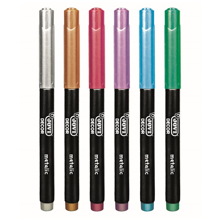 Satz Metallic-Marker JOVI 6 Stück – Detailansicht 3 | ARTMIE