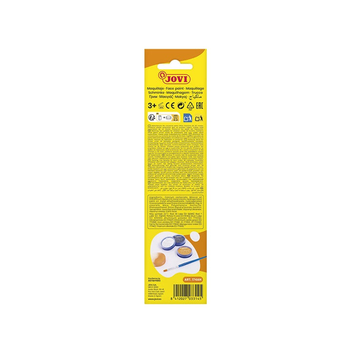 Gesichtsbemalungsset Animal mit Zubehör 3 x 8 ml – Detailansicht 5 | ARTMIE