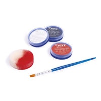 Gesichtsbemalungsset Scary mit Zubehör 3 x 8 ml – Detailansicht 2 | ARTMIE
