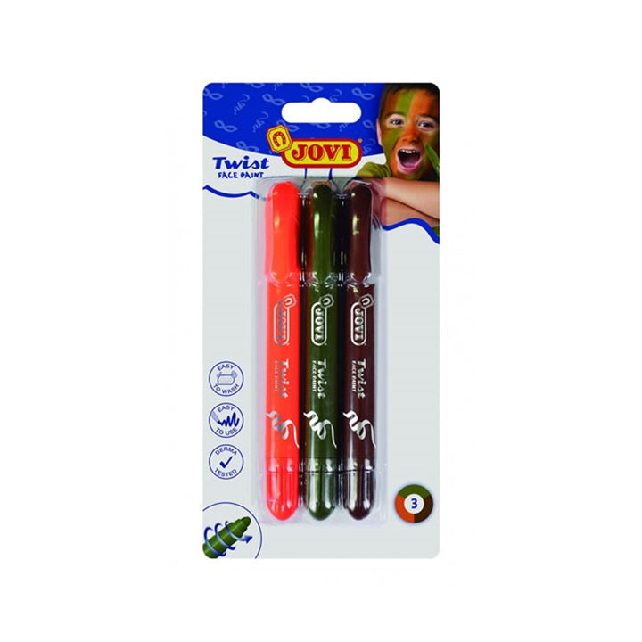Gesichtsbemalung JOVI Twist Boy 3St. | ARTMIE