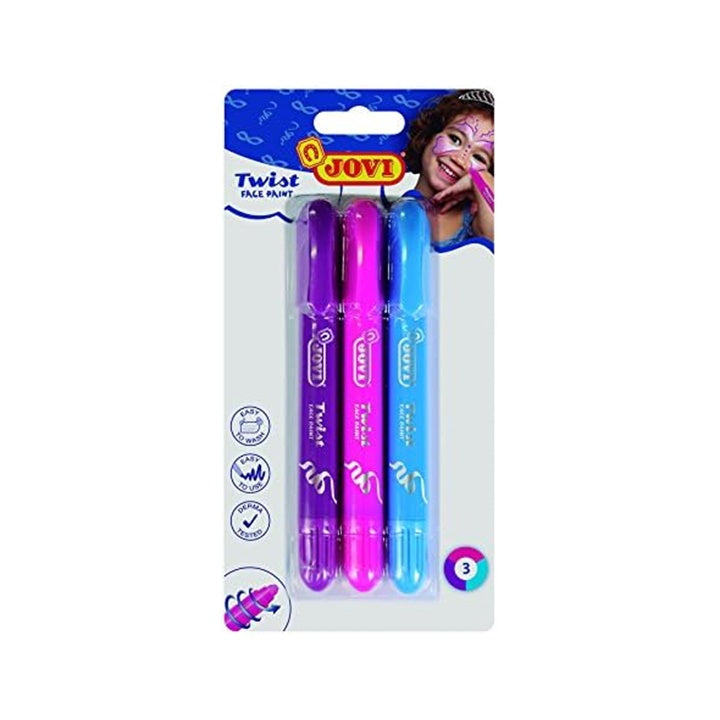 Gesichtsbemalung JOVI Twist Girl 3St. | ARTMIE