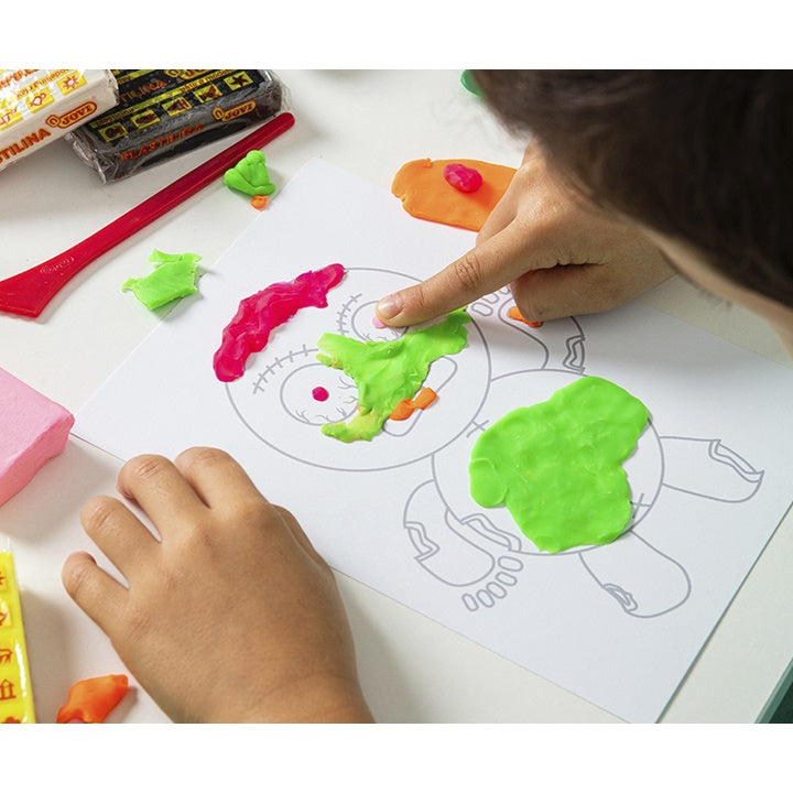 JOVI-Set Crazy Monsters - Malen mit Knete – Detailansicht 2 | ARTMIE