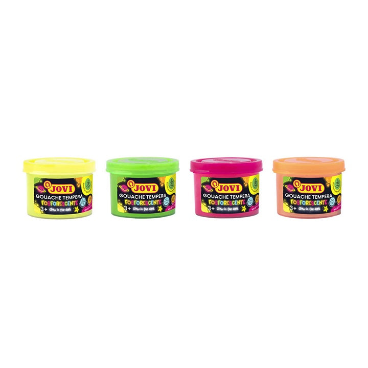JOVI Neon-Temperafarben 4x35 ml – Detailansicht 2 | ARTMIE