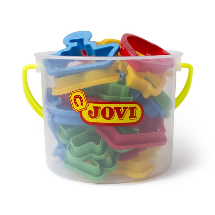 Stempelset im Plastikeimer JOVI 24 Stück – Detailansicht 2 | ARTMIE
