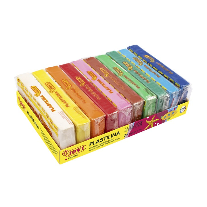 JOVI Knetmasse Grundfarben 10 x 150 g | ARTMIE