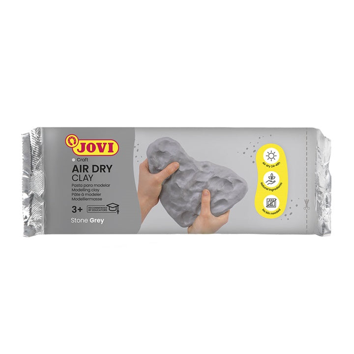 JOVI Modelliermasse selbsthärtend grau - 1000 g | ARTMIE