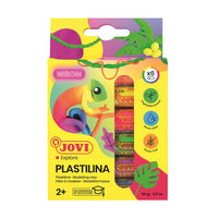 JOVI Knetmasse Neon-Farben 6 x 15 g | ARTMIE