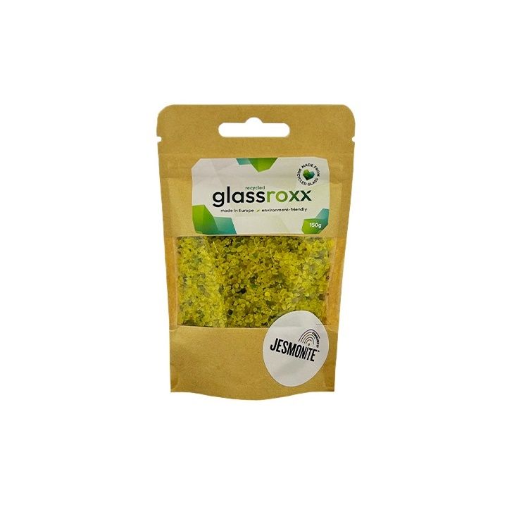 Glassroxx Jesmonite Glasgranulat 150 g – Bananengelb