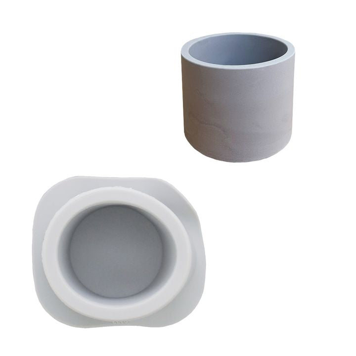 Silikonform zum Gießen 10x6,8cm - Runder Blumentopf | ARTMIE