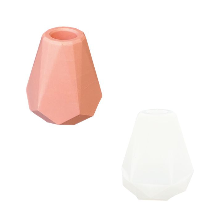 Silikonform zum Gießen 7x7cm - Facettierte Vase | ARTMIE