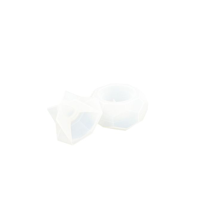 Silikon Gussform 9.1x4.5x4cm - Facettierte Schmuckschatulle – Detailansicht 2 | ARTMIE