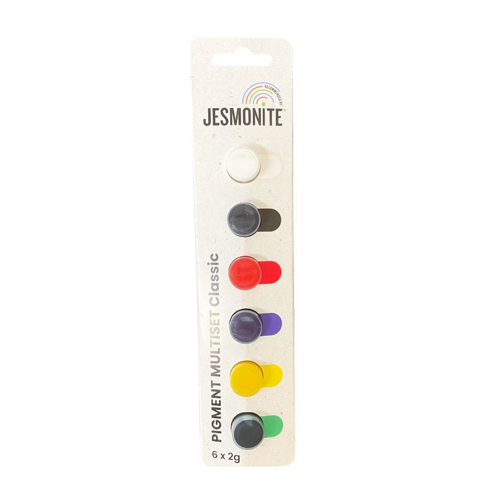 Jesmonit-Pigment-Set 6 x 2 g - Klassisch | ARTMIE