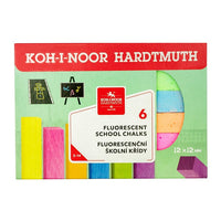 Fluoreszierende Schulkreide KOH-I-NOOR, Satz mit 6 Farben | ARTMIE