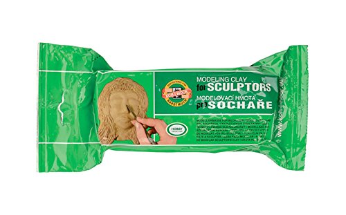 Modelliermasse zum Modellieren. 550g Ocker | ARTMIE