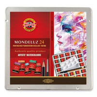 Mondeluz Aquarellfarben im Metallkasten / 24 Stück | ARTMIE