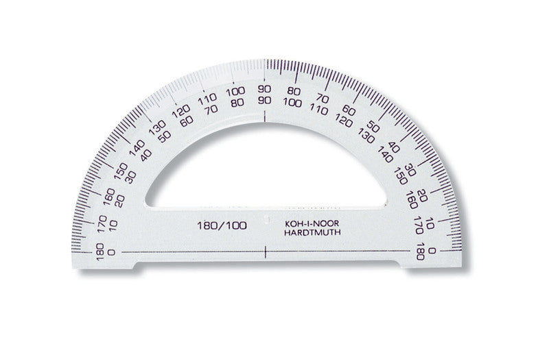 Koh-i-noor Winkelmesser Lineal 180/100 KTR | ARTMIE